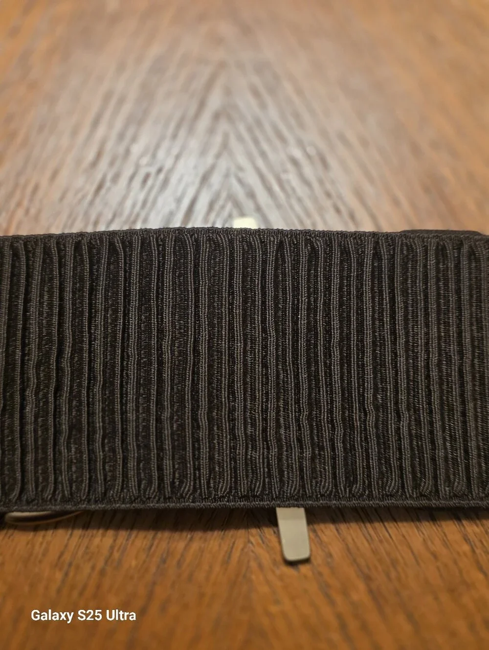 Chico's Espresso Brown Toggle Stretch Belt - S/M